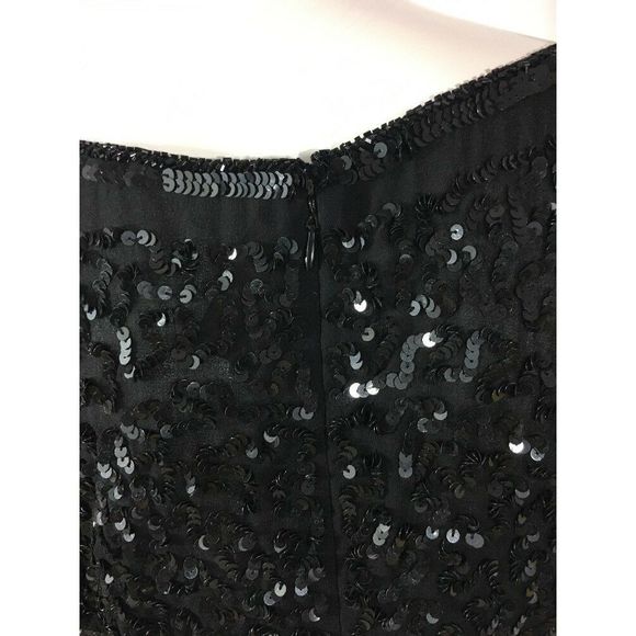Vintage Beaded Sequin Silk Blouse - Picture 8 of 8